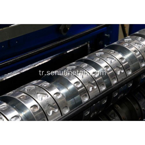 Decking Sac Zemin Çelik Profil Rulo Şekillendirme Makinesi